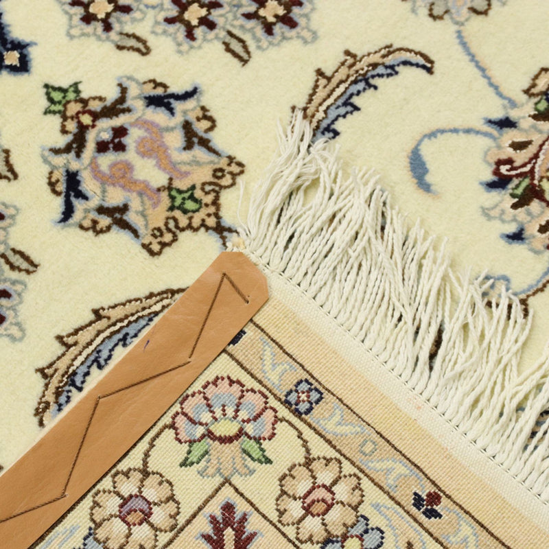 Dywan perski - Nain - Królewski - 302 x 205 cm - kremowy