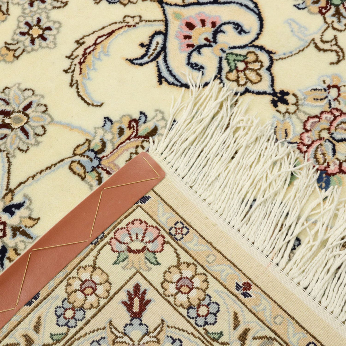 Dywan perski - Nain - Królewski - 307 x 208 cm - kremowy