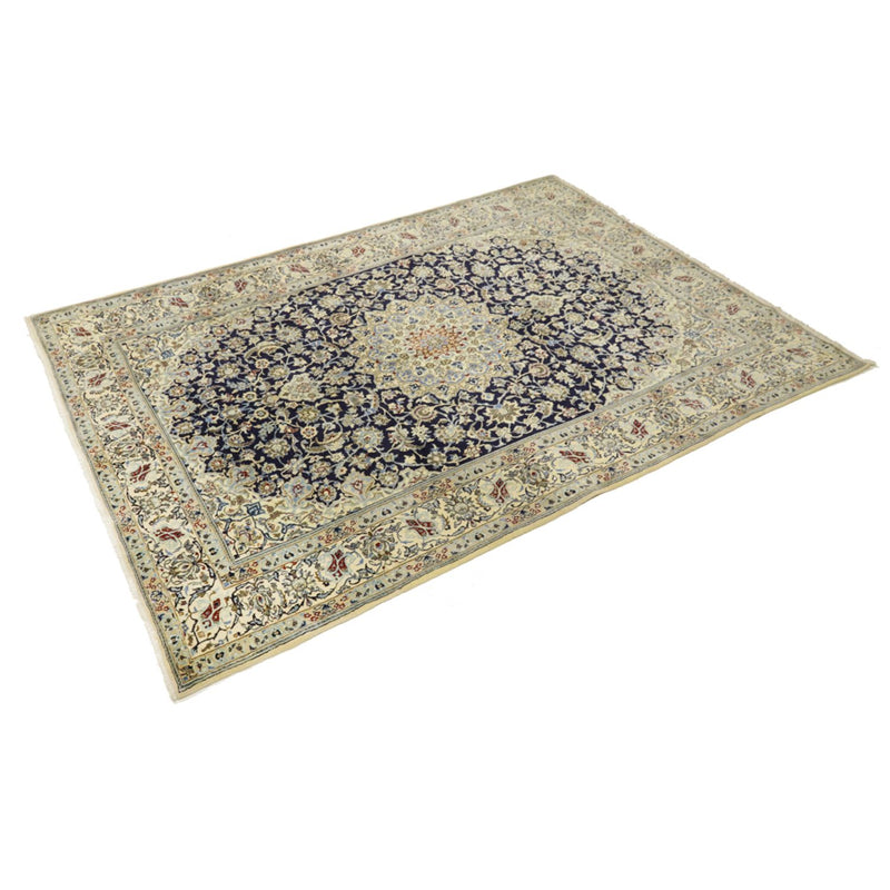 Dywan perski - Nain - Królewski - 296 x 203 cm - ciemnoniebieski