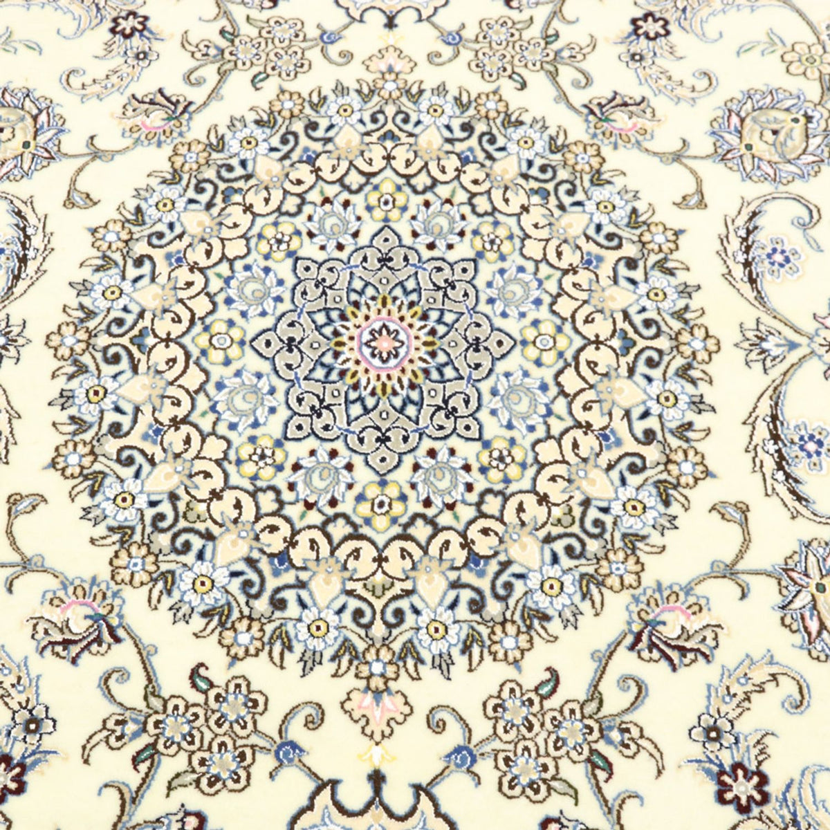 Dywan perski - Nain - Królewski - 250 x 198 cm - kremowy