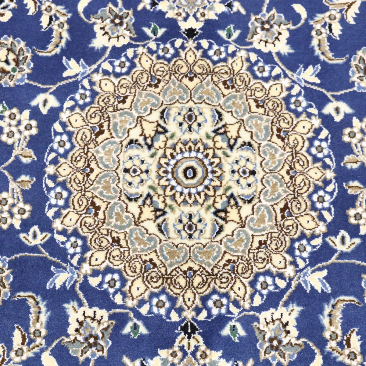 Dywan perski - Nain - Królewski - 179 x 117 cm - niebieski