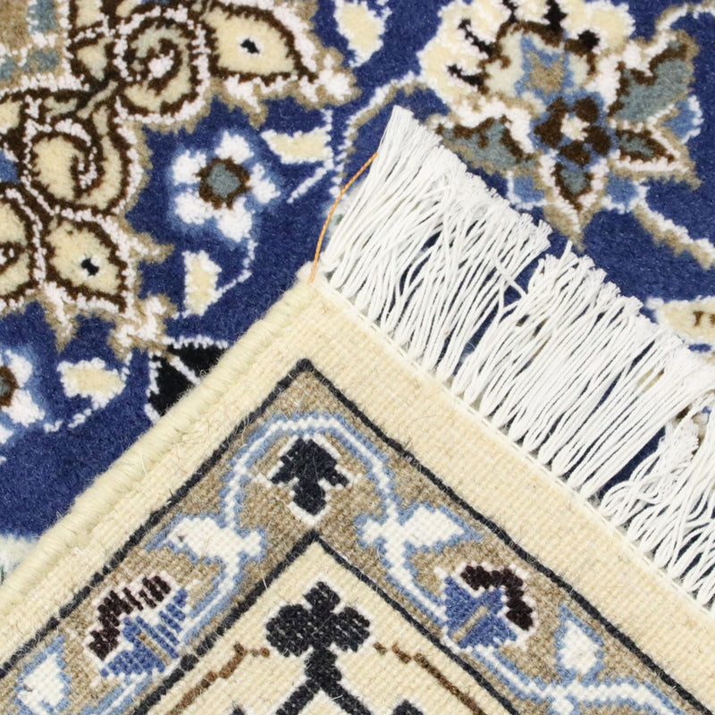 Dywan perski - Nain - Królewski - 179 x 117 cm - niebieski