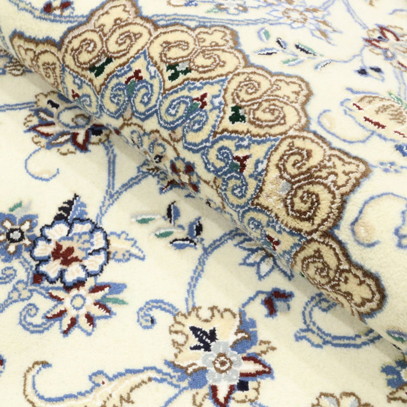 Dywan perski - Nain - Królewski - 211 x 133 cm - beżowy