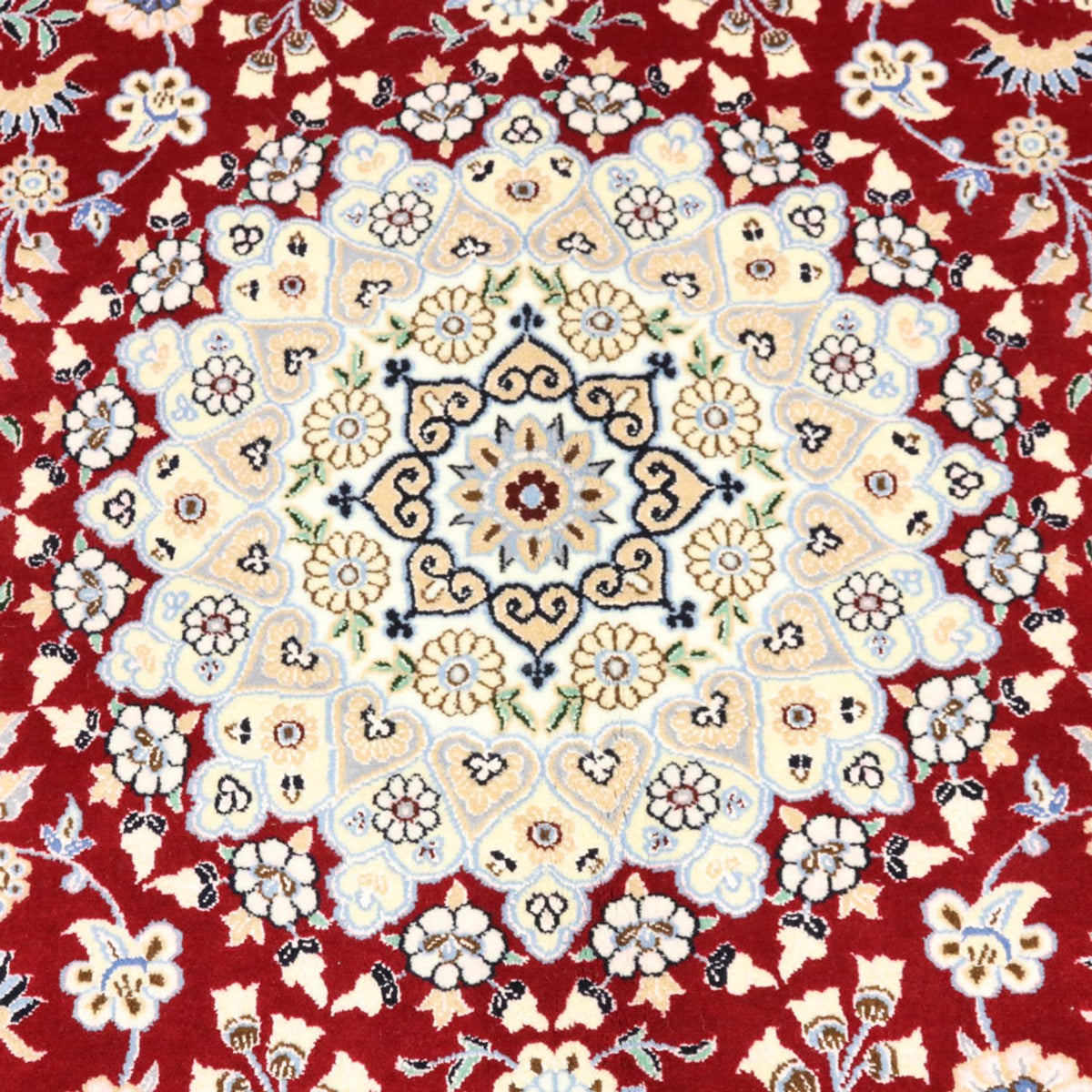 Dywan perski - Nain - Królewski - 200 x 132 cm - czerwony