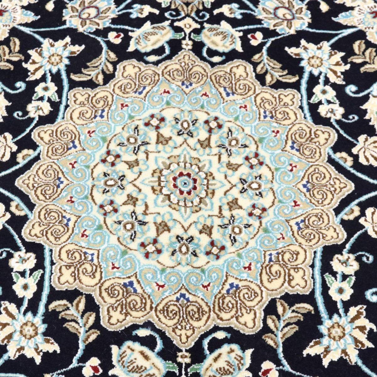 Dywan perski - Nain - Królewski - 206 x 147 cm - czerwień winna