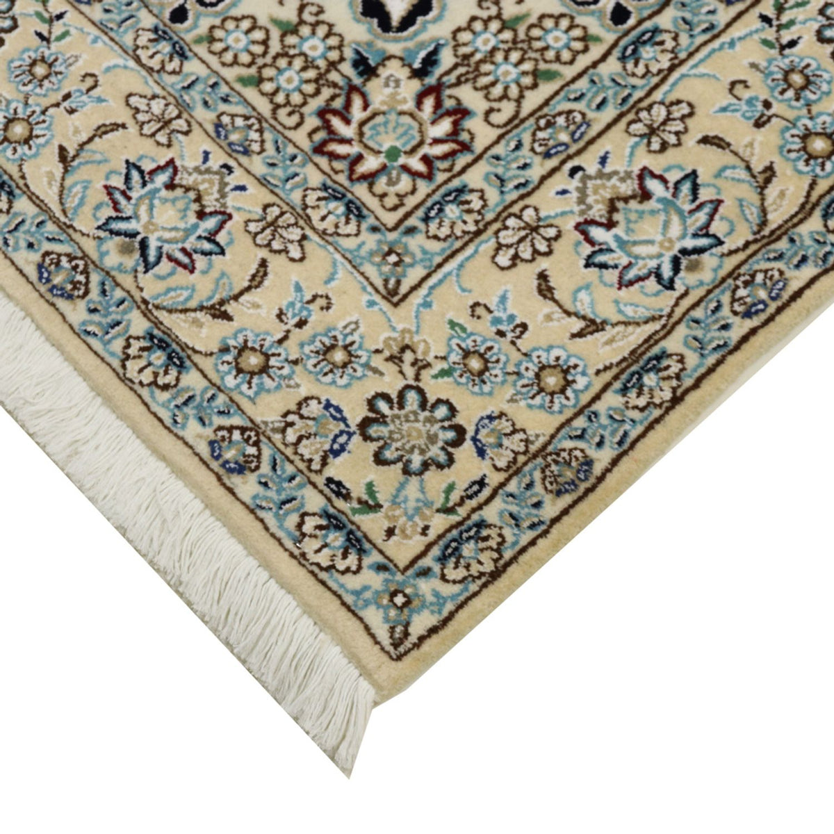 Dywan perski - Nain - Królewski - 206 x 147 cm - czerwień winna