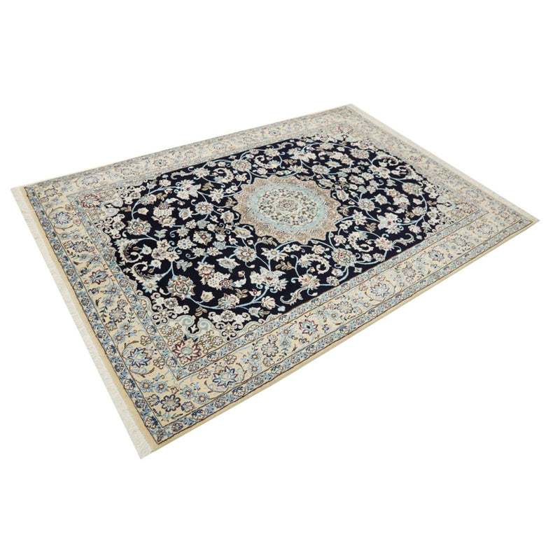 Dywan perski - Nain - Królewski - 206 x 147 cm - czerwień winna