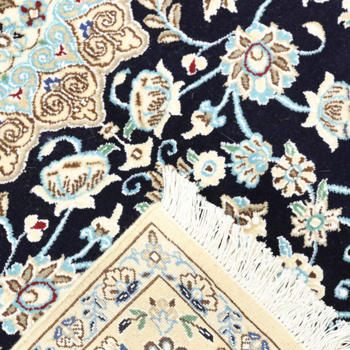 Dywan perski - Nain - Królewski - 206 x 147 cm - czerwień winna