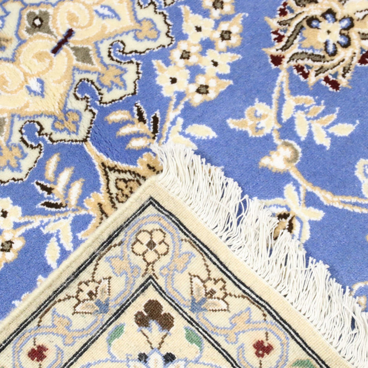 Dywan perski - Nain - Królewski - 248 x 158 cm - niebieski