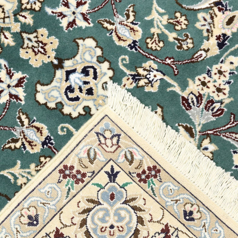 Dywan perski - Nain - Królewski - 259 x 156 cm - zielona