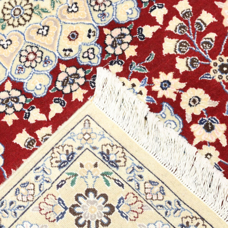 Dywan perski - Nain - Królewski - 218 x 156 cm - czerwony