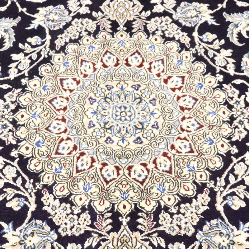 Dywan perski - Nain - Królewski - 249 x 155 cm - ciemnoniebieski