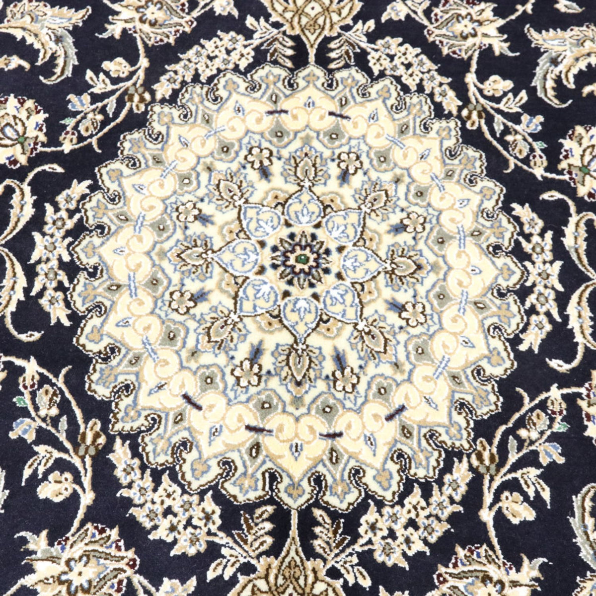 Dywan perski - Nain - Królewski - 255 x 154 cm - ciemnoniebieski