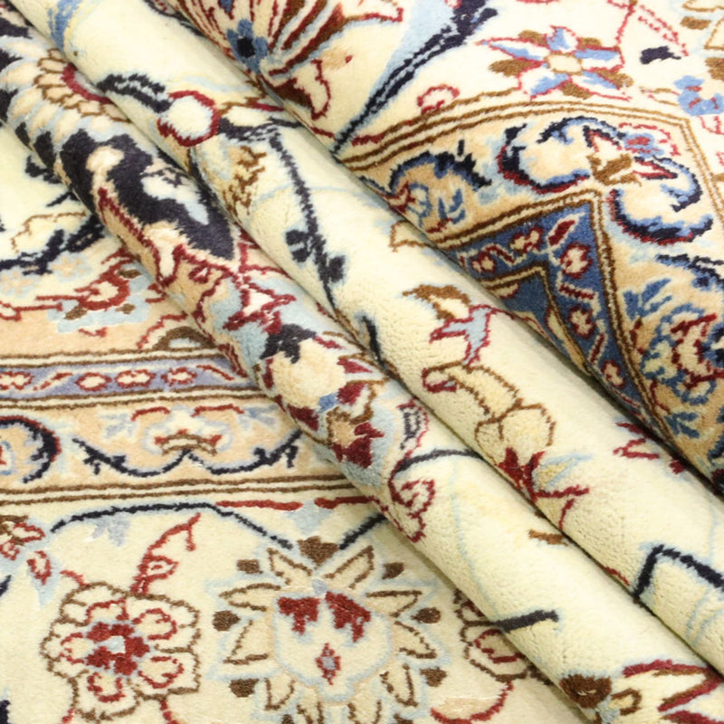 Dywan perski - Nain - Królewski - 260 x 155 cm - beżowy