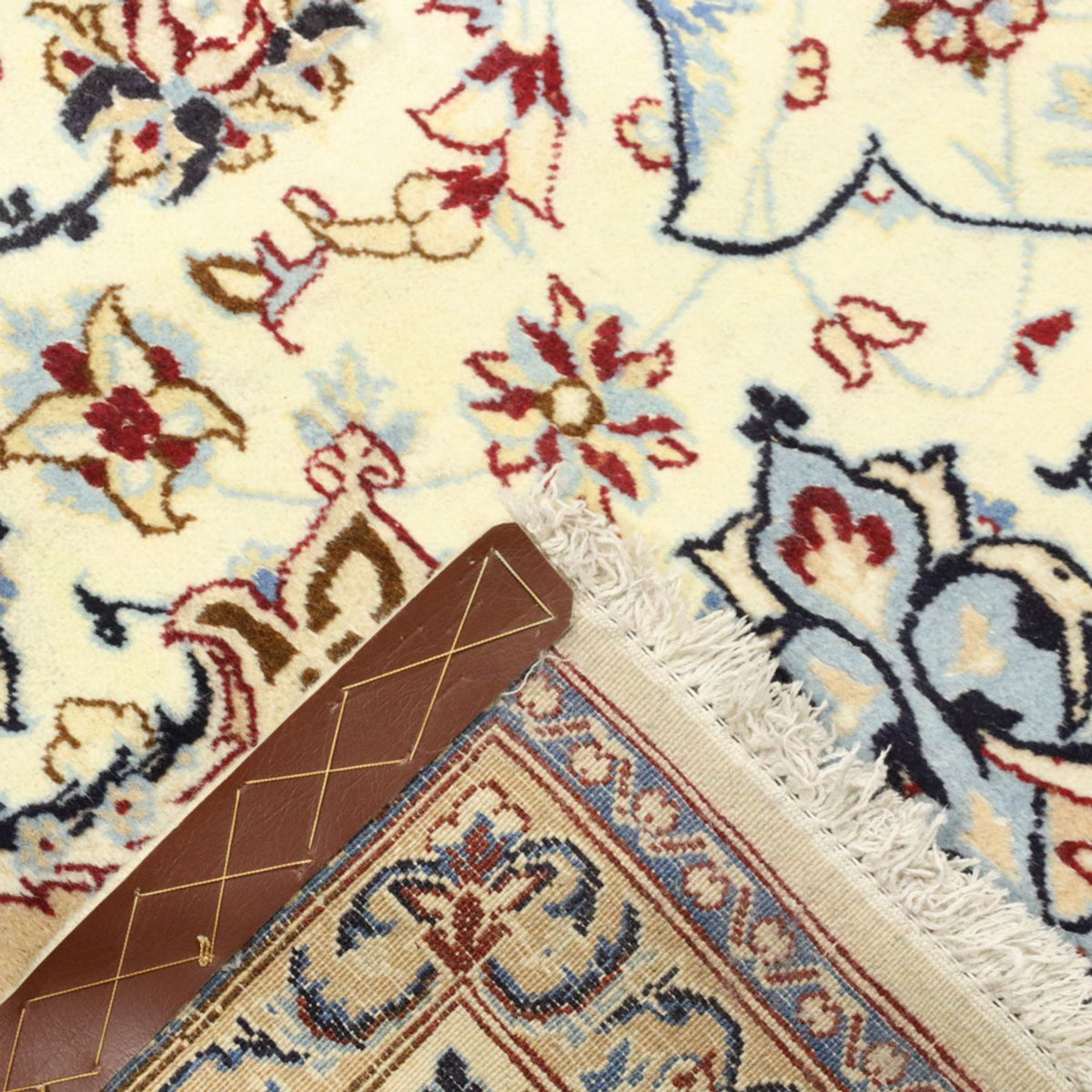 Dywan perski - Nain - Królewski - 260 x 155 cm - beżowy