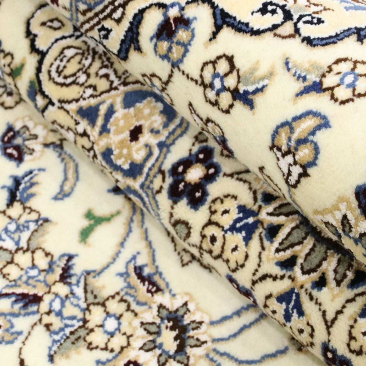 Dywan perski - Nain - Królewski - 246 x 158 cm - beżowy