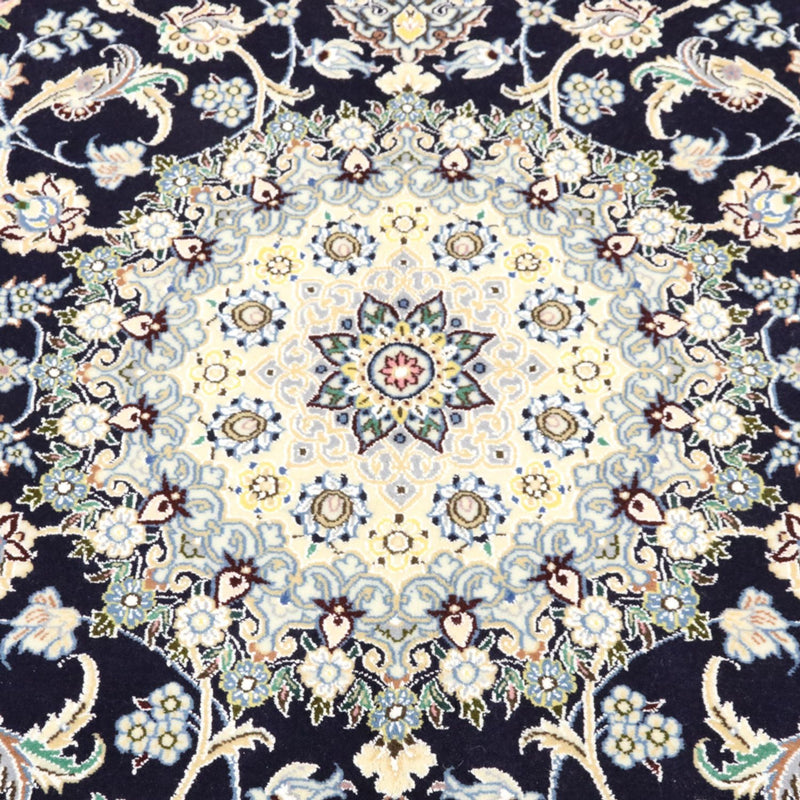 Dywan perski - Nain - Królewski - 247 x 156 cm - ciemnoniebieski