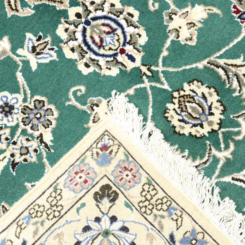 Dywan perski - Nain - Królewski - 250 x 156 cm - zielona