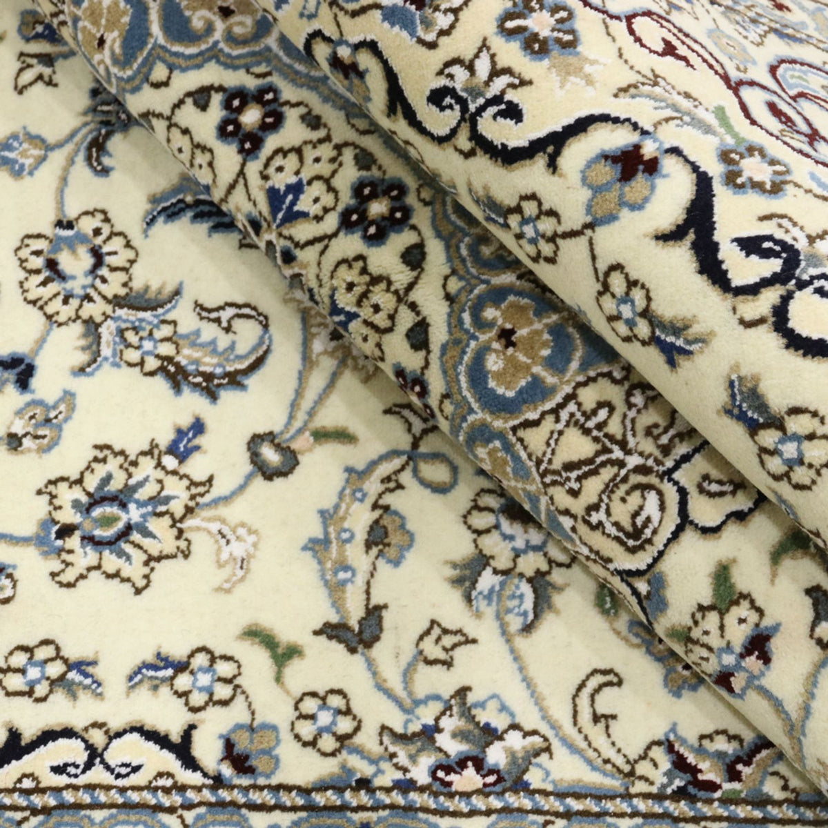 Dywan perski - Nain - Królewski - 238 x 158 cm - beżowy