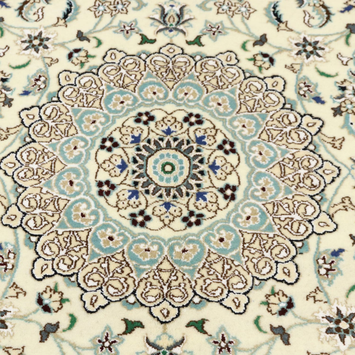 Dywan perski - Nain - Królewski - 246 x 154 cm - beżowy