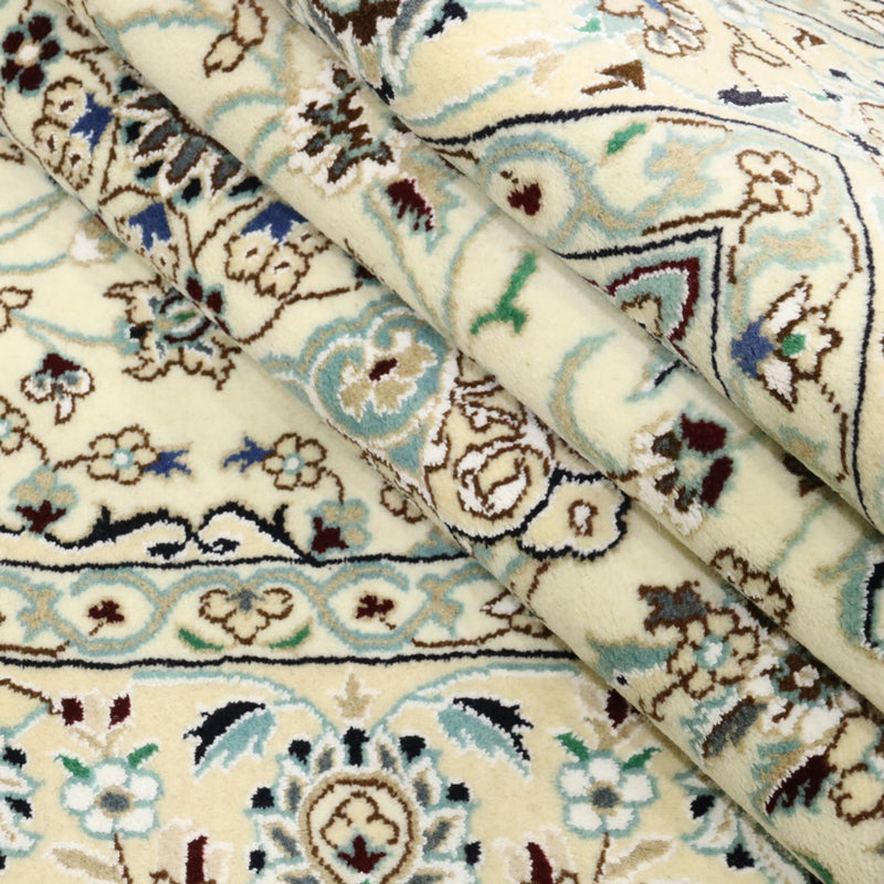 Dywan perski - Nain - Królewski - 246 x 154 cm - beżowy