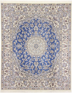 Dywan perski - Nain - Królewski - 250 x 200 cm - niebieski