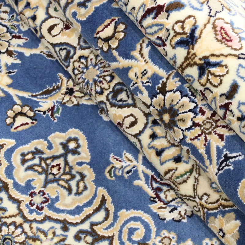 Dywan perski - Nain - Królewski - 250 x 200 cm - niebieski