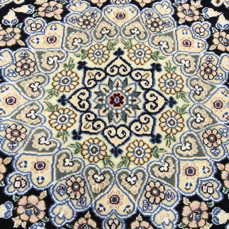 Dywan perski - Nain - Królewski - 202 x 132 cm - ciemnoniebieski