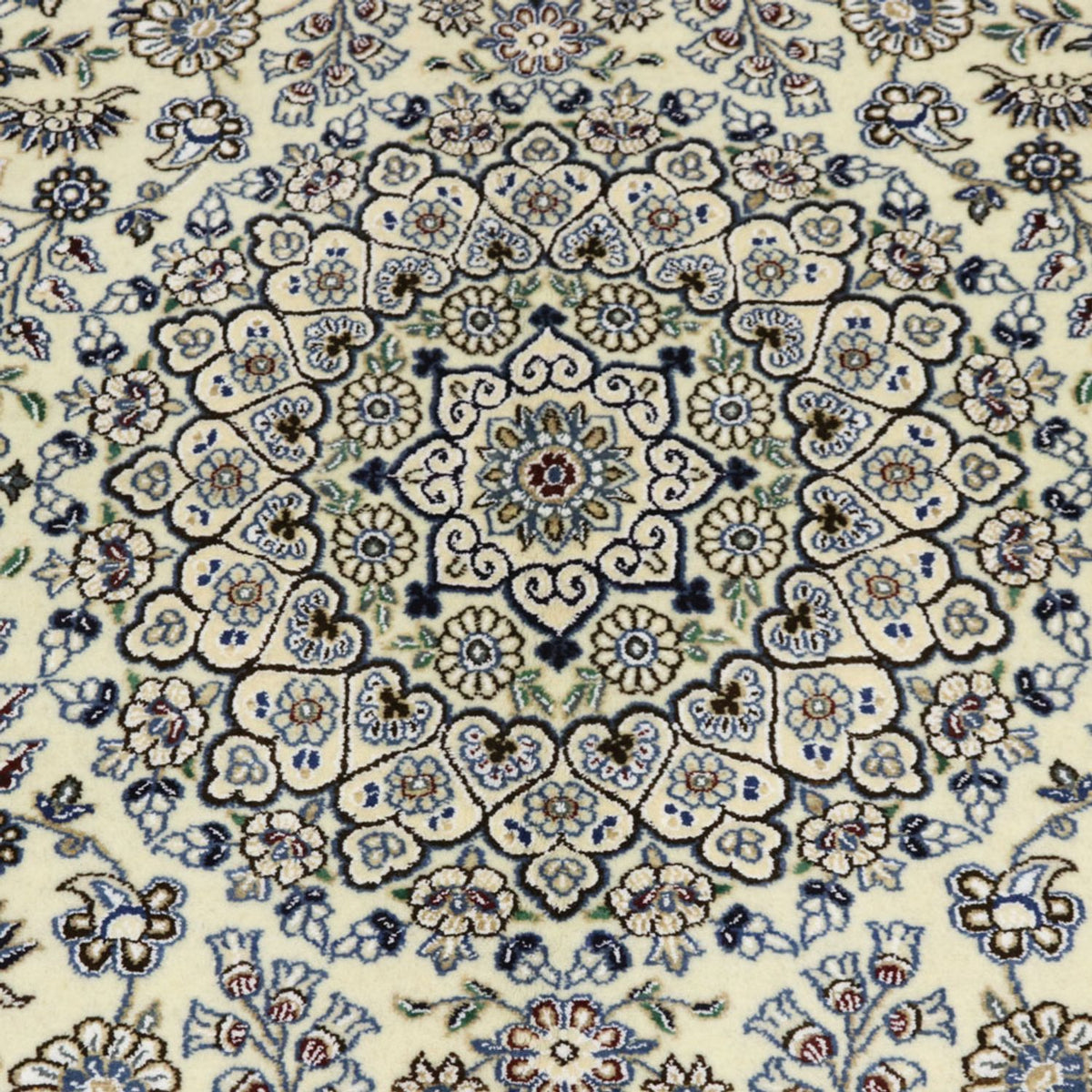 Dywan perski - Nain - Królewski - 205 x 141 cm - beżowy