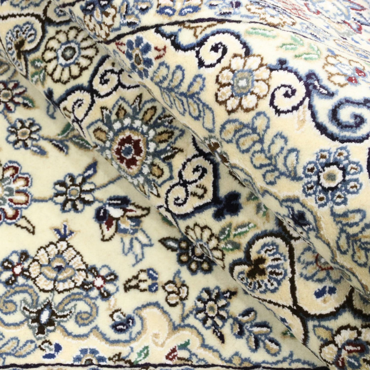 Dywan perski - Nain - Królewski - 205 x 141 cm - beżowy