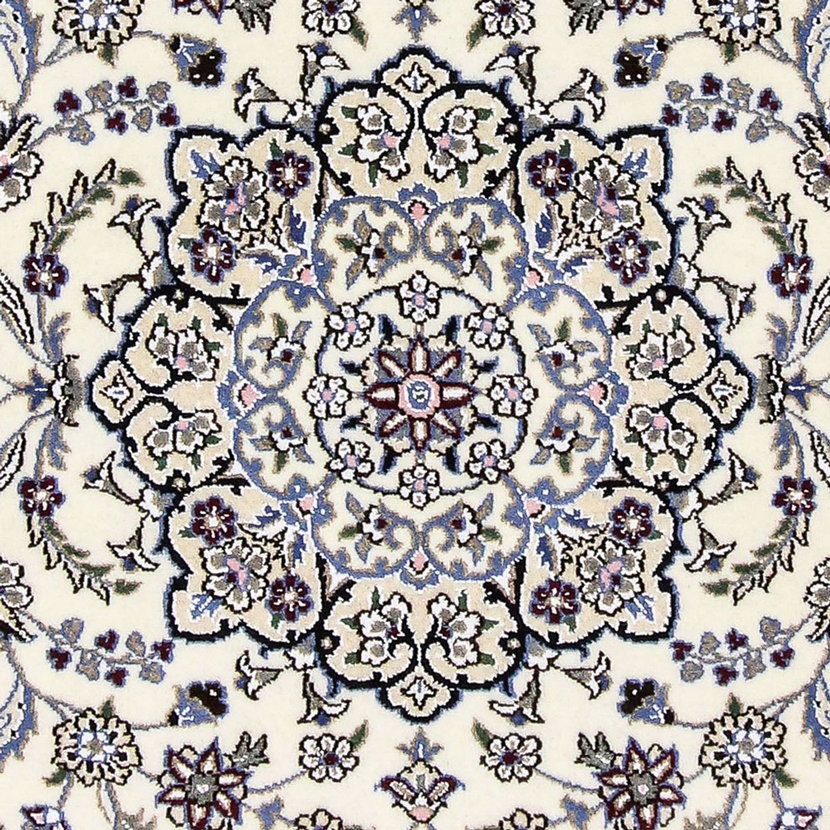 Dywan perski - Nain - Królewski - 150 x 96 cm - kremowy