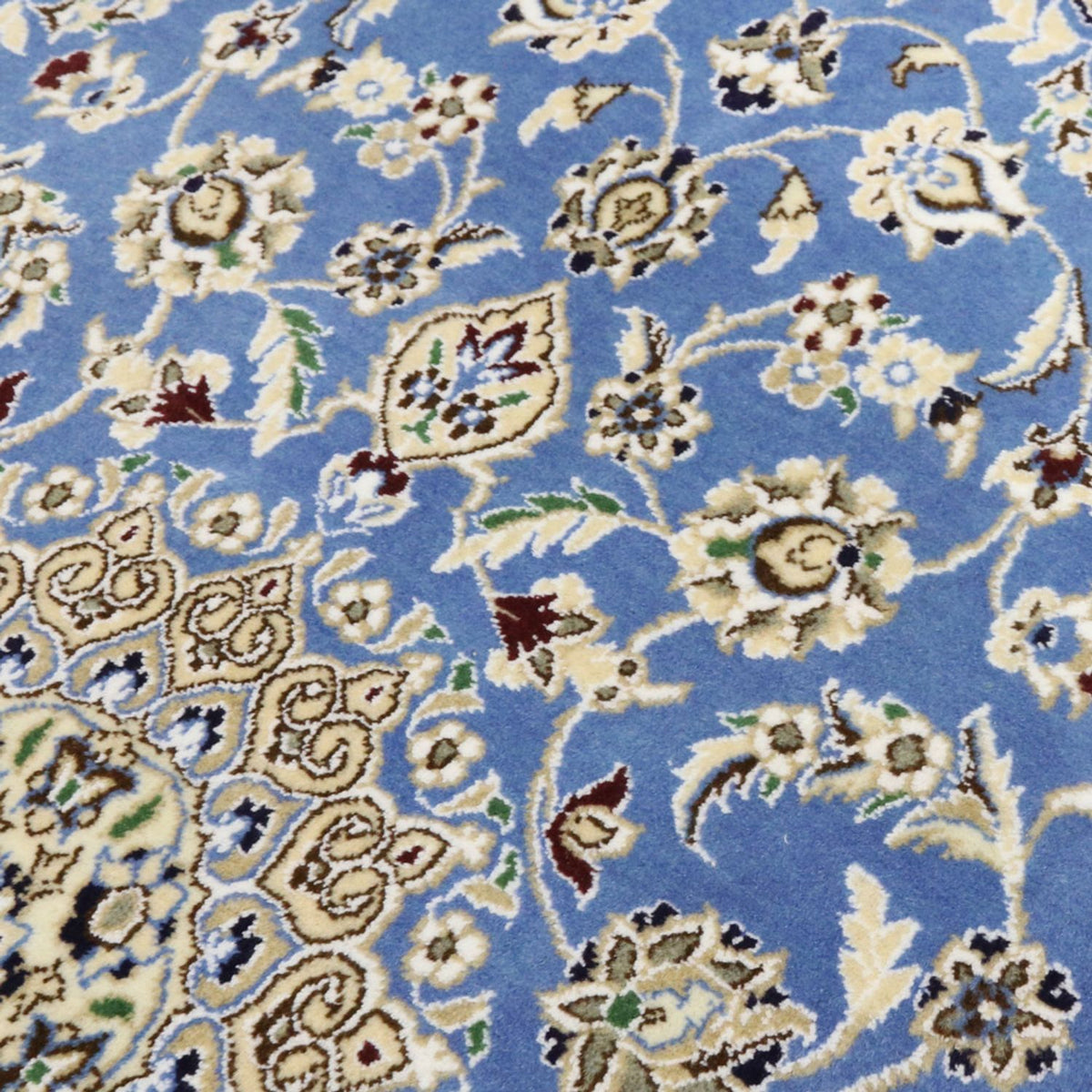 Dywan perski - Nain - Królewski - 135 x 91 cm - niebieski