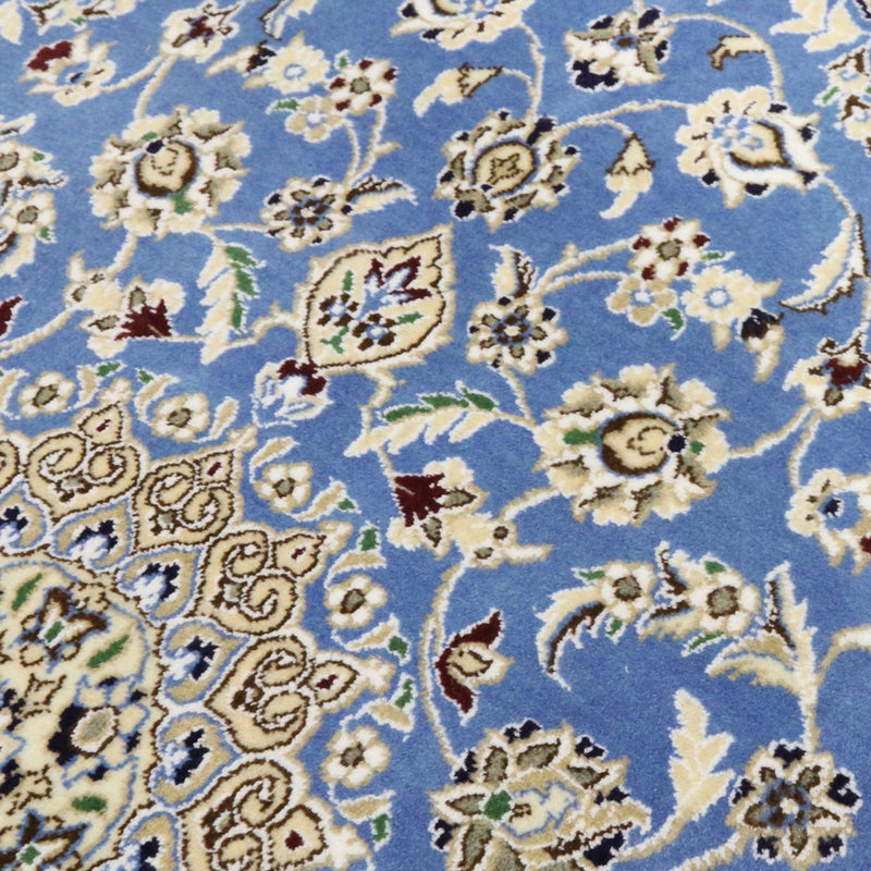 Dywan perski - Nain - Królewski - 135 x 91 cm - niebieski