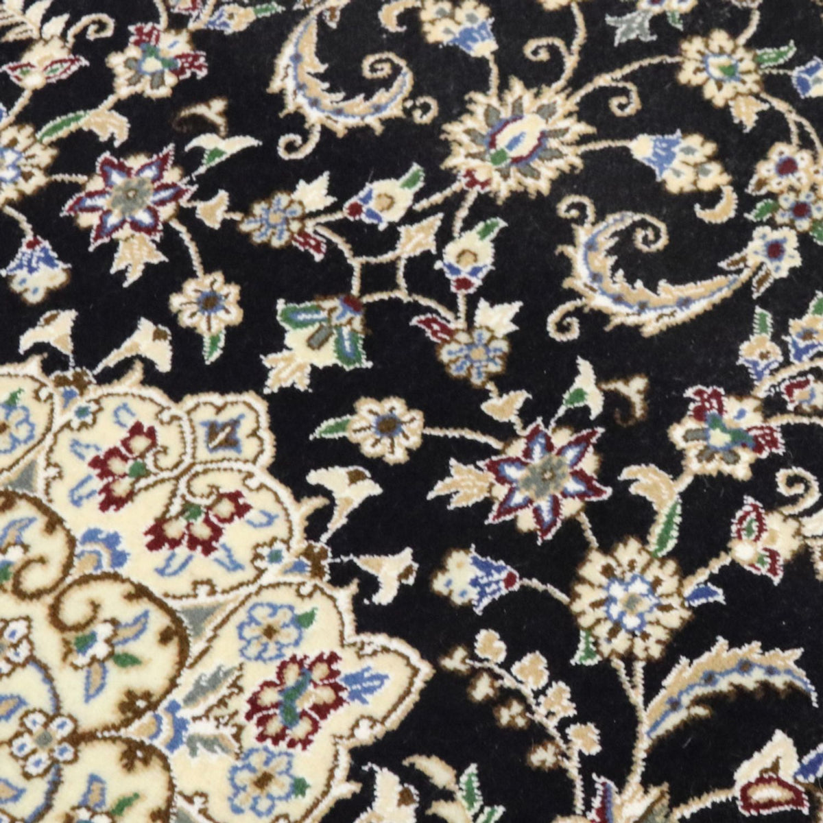 Dywan perski - Nain - Królewski - 148 x 98 cm - ciemnoniebieski