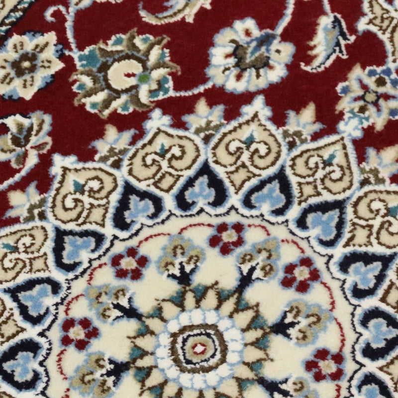 Biegacz Dywan perski - Nain - Królewski - 197 x 62 cm - czerwony