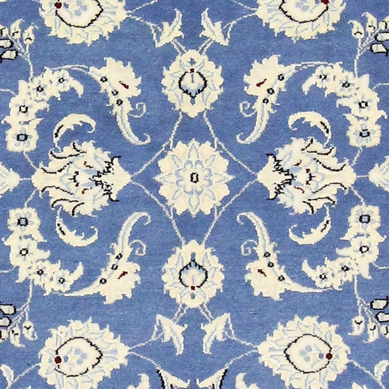 Biegacz Dywan perski - Nain - Królewski - 207 x 69 cm - niebieski