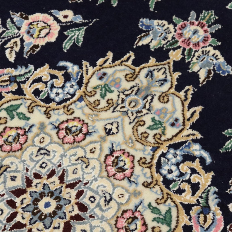 Dywan perski - Nain - Królewski - 90 x 60 cm - ciemnoniebieski