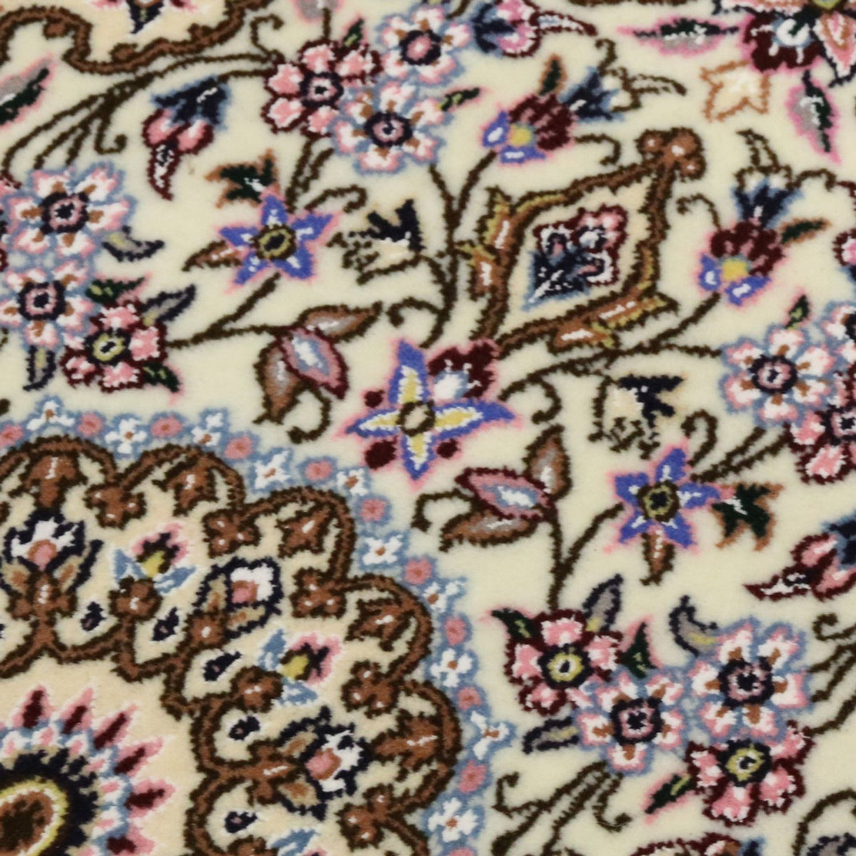 Dywan perski - Nain - Królewski - 90 x 60 cm - beżowy