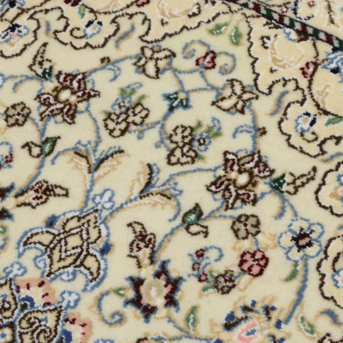 Dywan perski - Nain - Królewski - 90 x 60 cm - beżowy