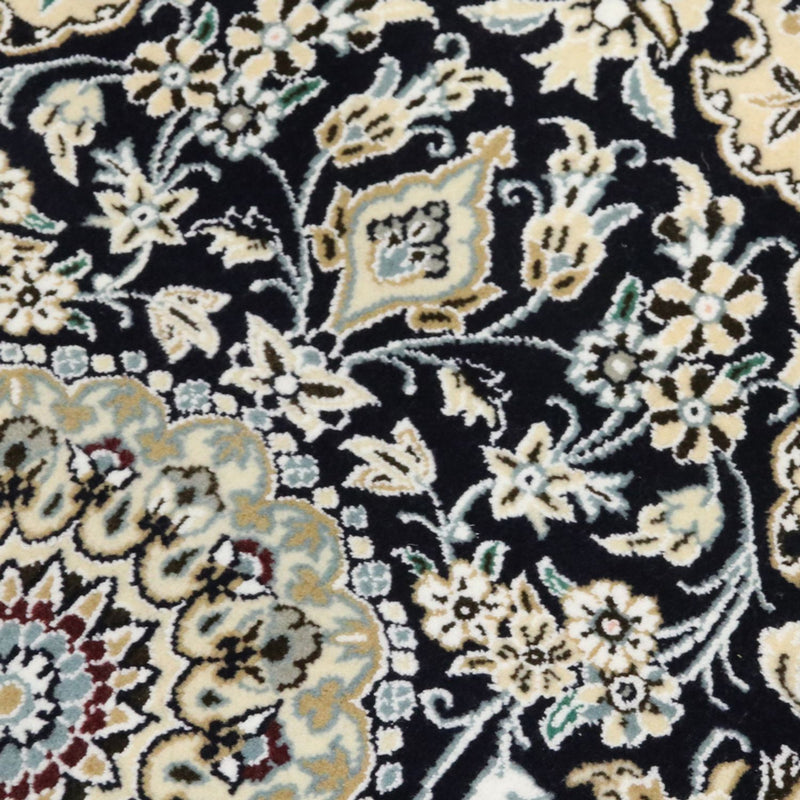 Dywan perski - Nain - Królewski - 90 x 60 cm - ciemnoniebieski