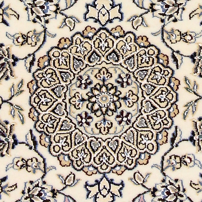 Dywan perski - Nain - Królewski - 92 x 64 cm - kremowy