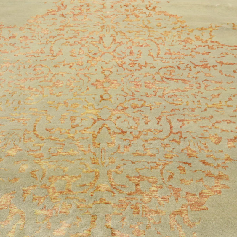 Designerski dywan - 408 x 302 cm - pomarańczowy