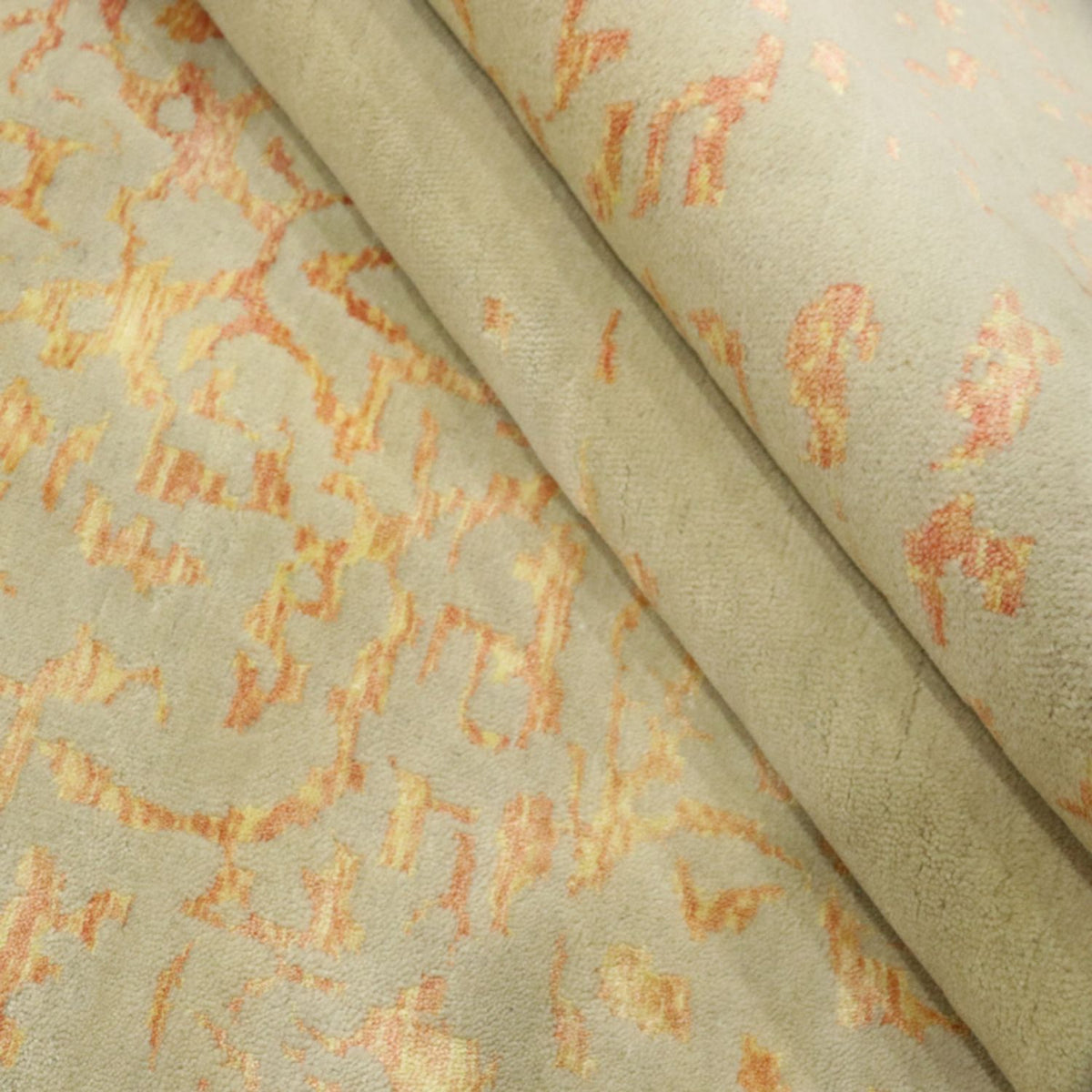 Designerski dywan - 408 x 302 cm - pomarańczowy