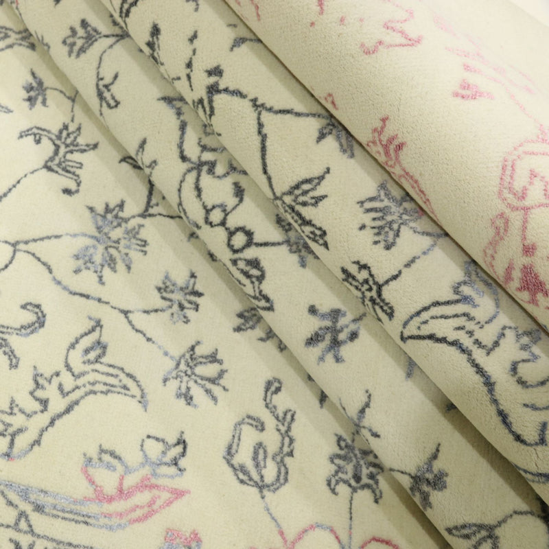 Designerski dywan - 299 x 202 cm - beżowy