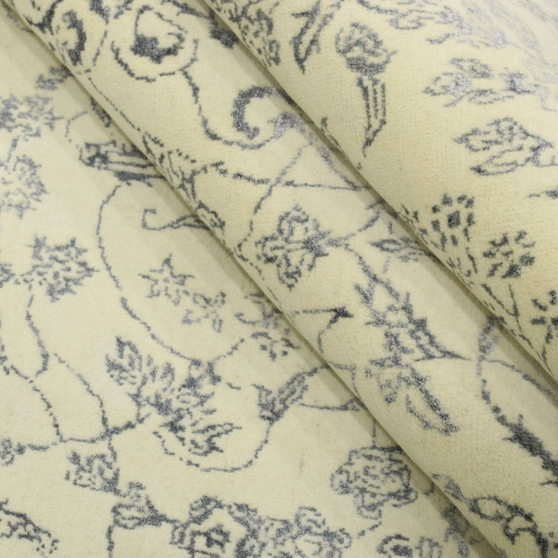 Designerski dywan - 293 x 199 cm - kremowy