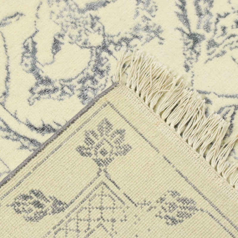 Designerski dywan - 293 x 199 cm - kremowy