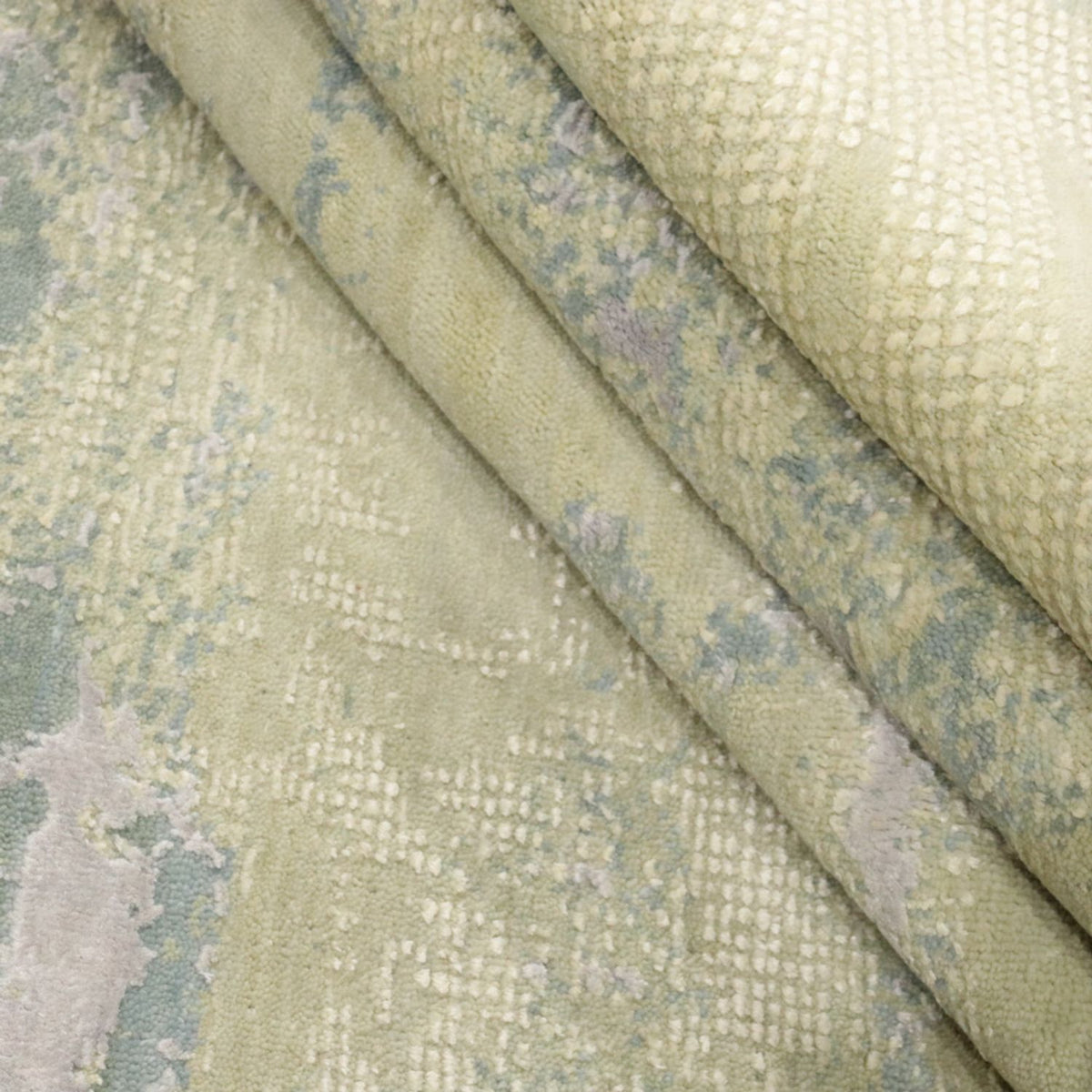 Designerski dywan - 308 x 245 cm - srebrny