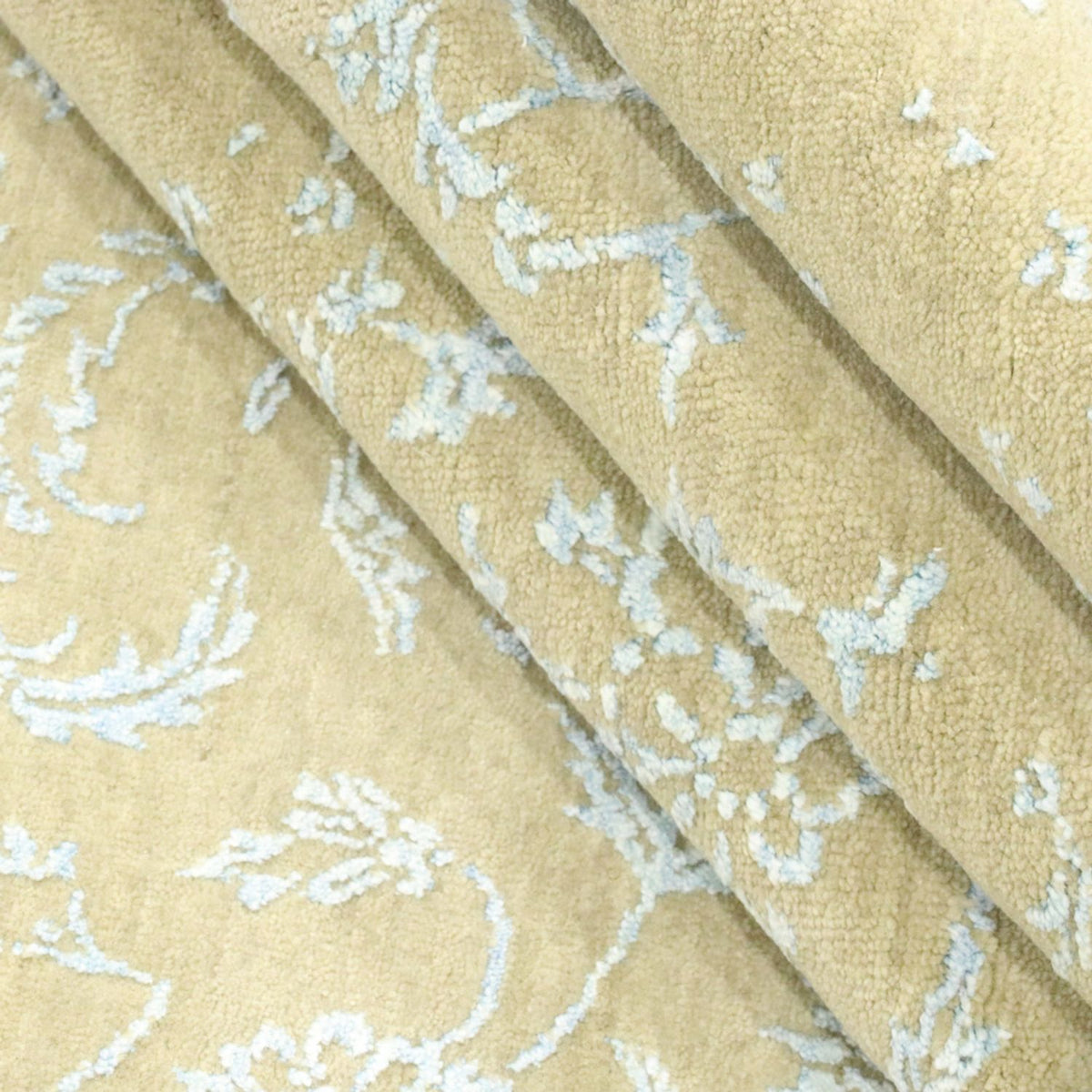 Designerski dywan - 306 x 243 cm - jasnoniebieski