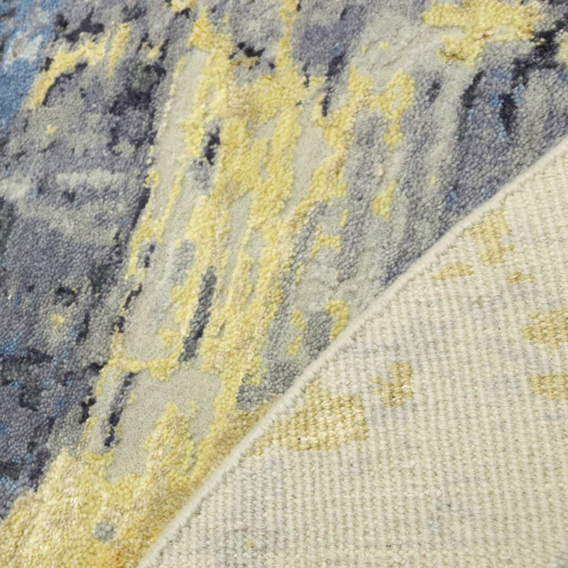 Designerski dywan okrągły  - 249 x 249 cm - wielokolorowy