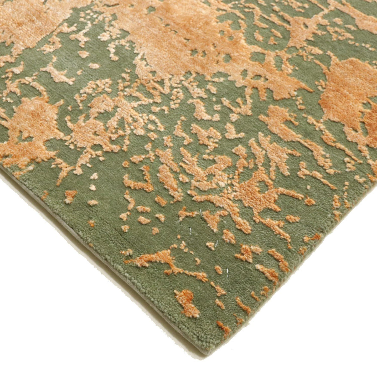 Designerski dywan - 301 x 193 cm - pomarańczowy